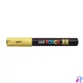 Kép 1/2 - Dekormarker, 0,7-1,0 mm, UNI "Posca PC-1M", sárga