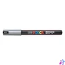Kép 1/2 - Dekormarker, 0,7 mm, UNI "Posca PC-1MR", ezüst