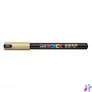 Kép 1/2 - Dekormarker, 0,7 mm, UNI "Posca PC-1MR", arany