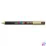 Kép 2/2 - Dekormarker, 0,7 mm, UNI "Posca PC-1MR", arany