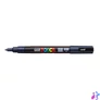 Kép 2/2 - Dekormarker, 0,9-1,3 mm, UNI "Posca PC-3M", tengerkék