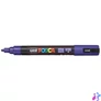Kép 2/2 - Dekormarker, 1,8-2,5 mm, UNI "Posca PC-5M", porosz kék