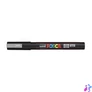 Kép 1/2 - Dekormarker, 0,9-1,3 mm, UNI "Posca PC-3M", ezüst