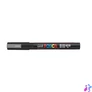 Kép 2/2 - Dekormarker, 0,9-1,3 mm, UNI "Posca PC-3M", ezüst