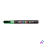 Kép 2/2 - Dekormarker, 0,9-1,3 mm, UNI "Posca PC-3M", világoszöld