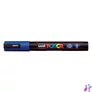 Kép 1/2 - Dekormarker, 1,8-2,5 mm, UNI "Posca PC-5M", kék