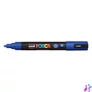 Kép 2/2 - Dekormarker, 1,8-2,5 mm, UNI "Posca PC-5M", kék