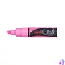 Kép 2/2 - Krétamarker, 8 mm, UNI "PWE-8K", fluor rózsaszín