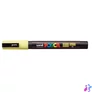 Kép 2/2 - Dekormarker, 0,9-1,3 mm, UNI "Posca PC-3M", napsárga