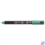 Kép 2/2 - Dekormarker, 0,7 mm, UNI "Posca PC-1MR", zöld