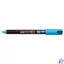 Kép 1/2 - Dekormarker, 0,7 mm, UNI "Posca PC-1MR", világoskék