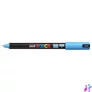 Kép 2/2 - Dekormarker, 0,7 mm, UNI "Posca PC-1MR", világoskék