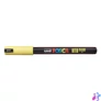 Kép 1/2 - Dekormarker, 0,7 mm, UNI "Posca PC-1MR", sárga