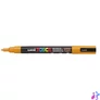 Kép 2/2 - Dekormarker, 0,9-1,3 mm, UNI "Posca PC-3M", ragyogó sárga