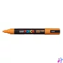 Kép 2/2 - Dekormarker, 1,8-2,5 mm, UNI "Posca PC-5M", ragyogó sárga