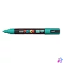 Kép 2/2 - Dekormarker, 1,8-2,5 mm, UNI "Posca PC-5M", smaragdzöld