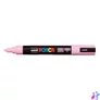 Kép 2/2 - Dekormarker, 1,8-2,5 mm, UNI "Posca PC-5M", világos rózsaszín