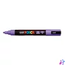Kép 2/2 - Dekormarker, 1,8-2,5 mm, UNI "Posca PC-5M", halványlila