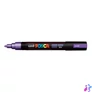 Kép 2/2 - Dekormarker, 1,8-2,5 mm, UNI "Posca PC-5M", metállila