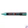 Kép 2/2 - Dekormarker, 1,8-2,5 mm, UNI "Posca PC-5M", metálzöld