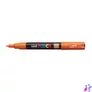 Kép 2/2 - Dekormarker, 0,7-1,0 mm, UNI "Posca PC-1M", narancs