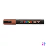 Kép 1/2 - Dekormarker, 1,8-2,5 mm, UNI "Posca PC-5M", gesztenyebarna