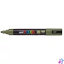 Kép 2/2 - Dekormarker, 1,8-2,5 mm, UNI "Posca PC-5M", khaki
