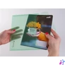 Kép 3/3 - Irattartó tasak, A5, PP, patentos, VICTORIA OFFICE, zöld