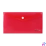Kép 1/3 - Irattartó tasak, DL, PP, patentos, VICTORIA OFFICE, piros