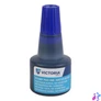 Kép 2/3 - Bélyegzőfesték, 30 ml, VICTORIA OFFICE, kék