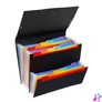 Kép 1/2 - Harmonikamappa, PP, 12+6 rekeszes, VIQUEL "Rainbow Class", fekete