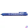 Kép 2/2 - Alkoholos marker, 1,3 mm, nyomógombos, ZEBRA "Mckie Retractable", kék