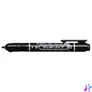 Kép 2/2 - Alkoholos marker, 1,3 mm, nyomógombos, ZEBRA "Mckie Retractable", fekete