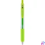 Kép 2/5 - Zseléstoll, 0,33 mm, nyomógombos, ZEBRA "Sarasa Clip", világoszöld