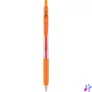 Kép 2/7 - Zseléstoll, 0,33 mm, nyomógombos, ZEBRA "Sarasa Clip", narancs