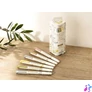 Kép 8/10 - Szövegkiemelő készlet, 1,4/4 mm, kétvégű, ZEBRA "Mildliner Scented Fragrance", 6 különböző szín
