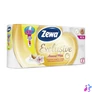 Kép 2/2 - Toalettpapír, 4 rétegű, kistekercses, 8 tekercs, ZEWA "Exclusive", almond blossom