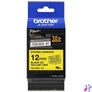 Kép 2/2 - Brother nyomtatószalag Tze-S641 P-touch sárga alap, fekete betű 18mm