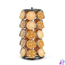 Kép 1/3 - Fém kávékapszula tartó, 35 db Dolce Gusto kapszulához, 165 x 165 x 320 mm, fekete