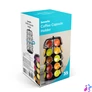 Kép 3/3 - Fém kávékapszula tartó, 35 db Dolce Gusto kapszulához, 165 x 165 x 320 mm, fekete