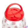 Kép 4/5 - Italadagoló csappal, műanyag pohárszettel, 3,8 l, epres