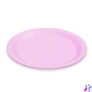 Kép 2/2 - Papírtányér szett, rózsaszín, 23 cm, 12 db / csomag