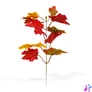 Kép 1/3 - Őszi dekoráció - falevél - 30 cm - leszúrható