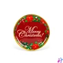 Kép 2/4 - Karácsonyi kínálótál, műanyag, "Merry Christmas", 22 cm