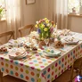 Kép 3/3 - Húsvéti asztalterítő - flannel - 132 x 178 cm