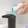 Kép 3/5 - Automata szappanadagoló, 220 ml, álló, elemes, matt fekete