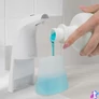 Kép 3/5 - Automata habszappanadagoló, 250 ml, álló / falra akasztható, USB + elemes