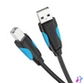 Kép 4/5 - USB 2.0 A és USB-B nyomtatókábel Vention VAS-A16-B100 1m Fekete