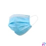 Kép 2/3 - Szájmaszk, 3 rétegű - gumis rögzítéssel PR069 174*95mm kék színben  /10db-os csomag