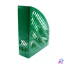 Kép 1/2 - Iratpapucs 8cm, műanyag, 80x327x253mm, ARK zöld